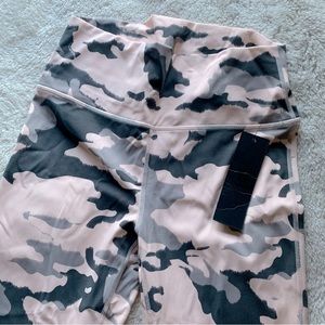 Mono B Pink Camo Athletic Leggings